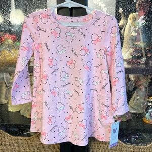 NWT Jumping bean Minnie Mouse LS dress 2t